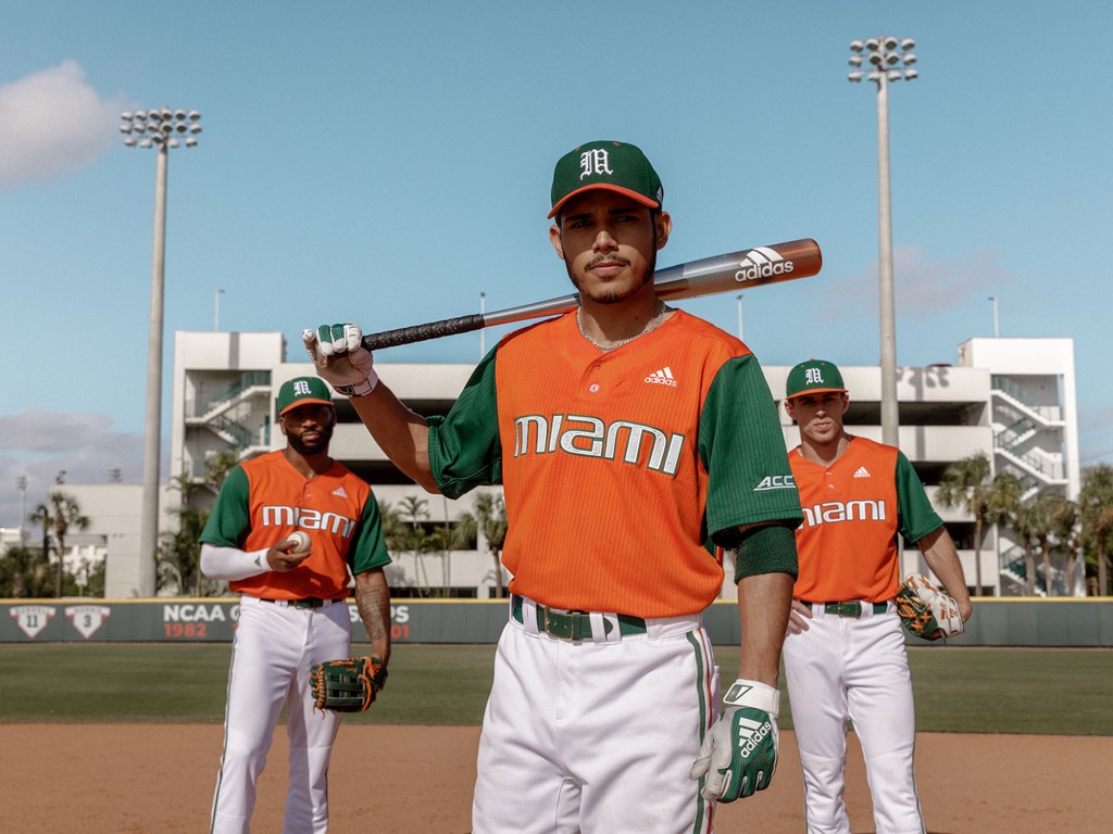 adidas/Miami unveils firstever Parley baseball jerseys Uniform Authority