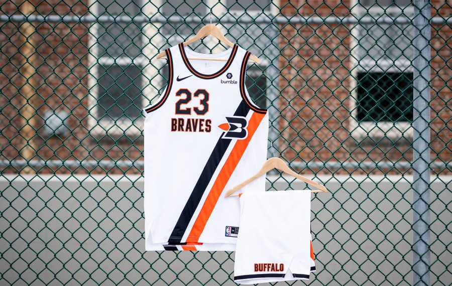 Clippers braves throwback store jersey