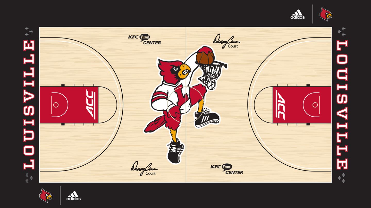 Louisville Unveils New Basketball Court Design - Uniform Authority