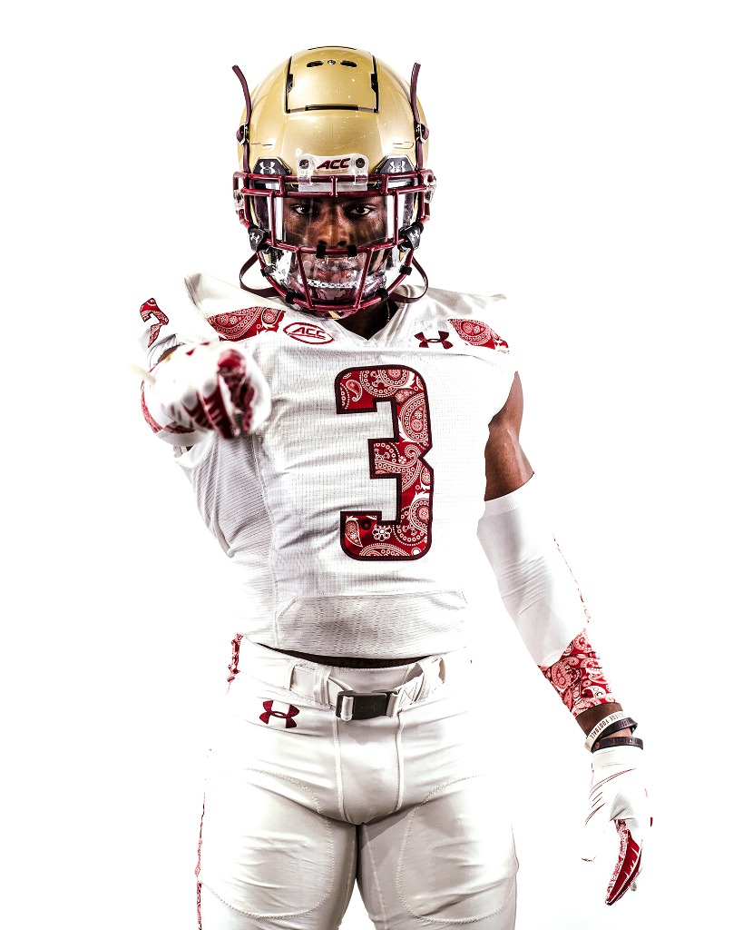 Boston College unveils "Red Bandana" football uniform Uniform Authority