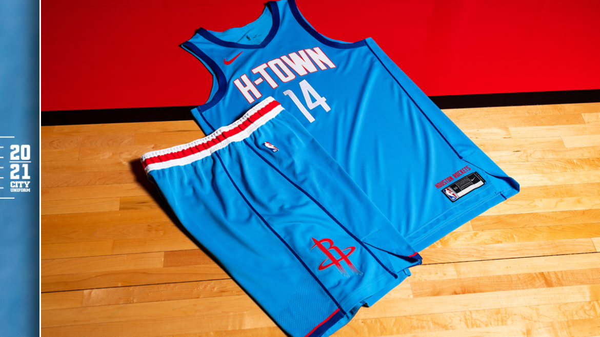 Rockets unveil baby blue City Edition uniform