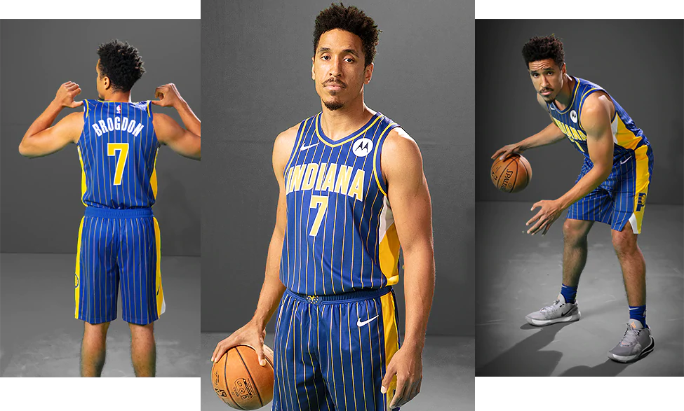 Pacers bring back pinstripes in latest City Edition uniform